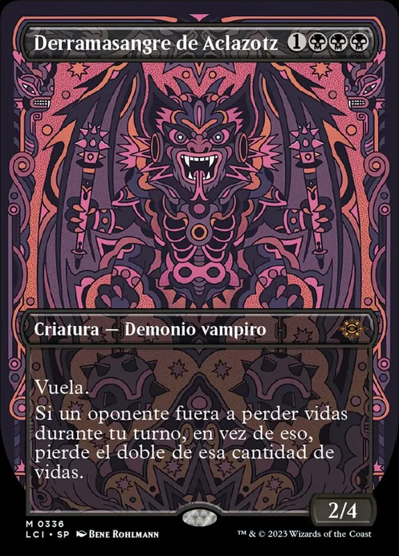 Bloodletter of Aclazotz [The Lost Caverns of Ixalan] - Español