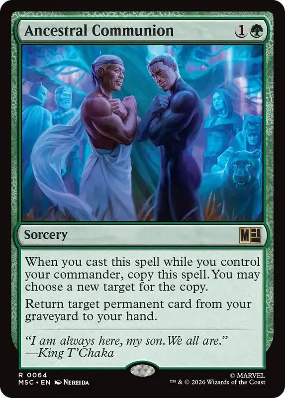 Ancestral Communion [Marvel Super Heroes Commander]