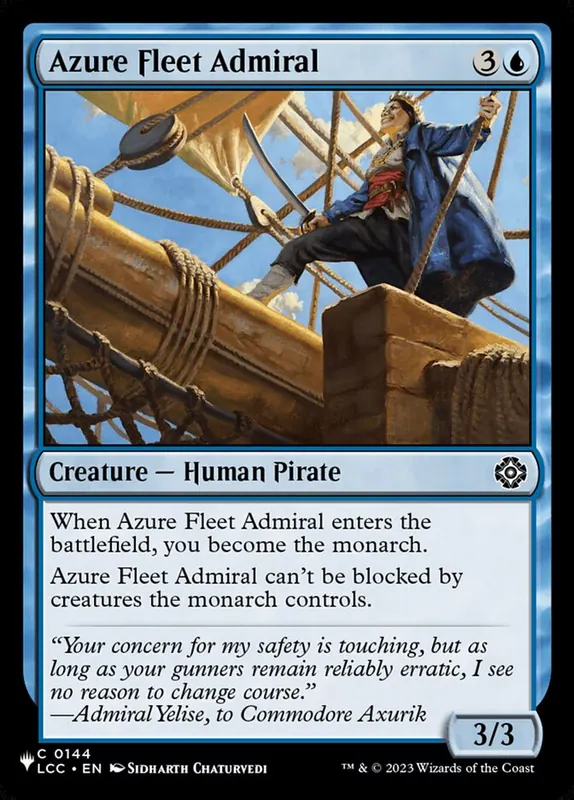 Azure Fleet Admiral [The List]