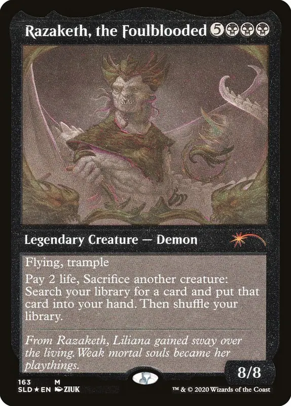 Razaketh, the Foulblooded [Secret Lair Drop]