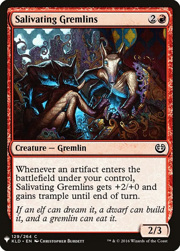 Salivating Gremlins [The List]