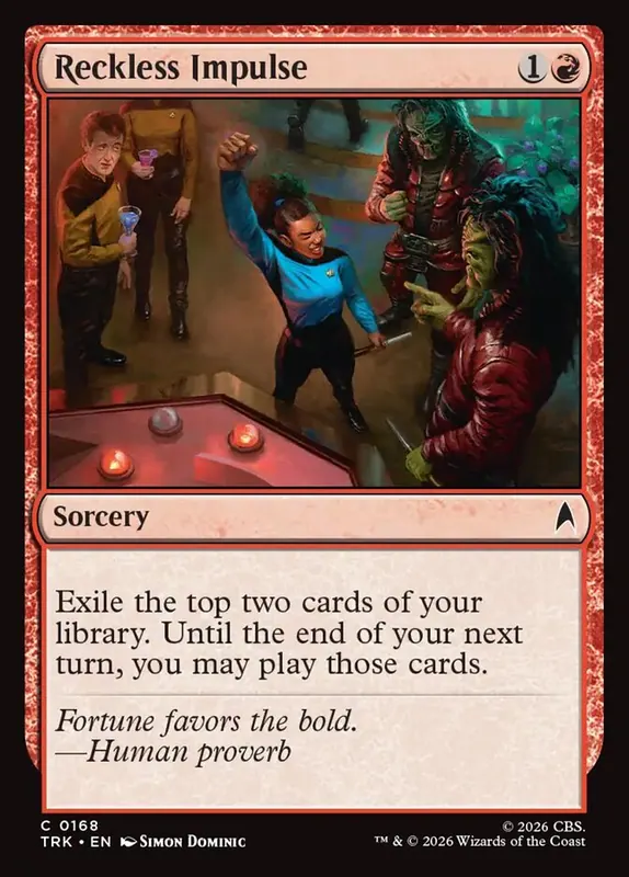 Reckless Impulse [Star Trek]