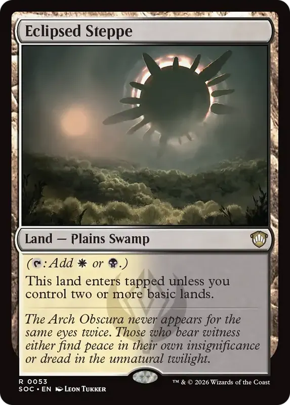 Eclipsed Steppe [Secrets of Strixhaven Commander]