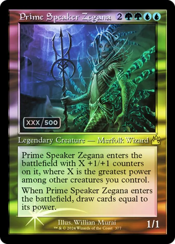 Prime Speaker Zegana [Ravnica Remastered]