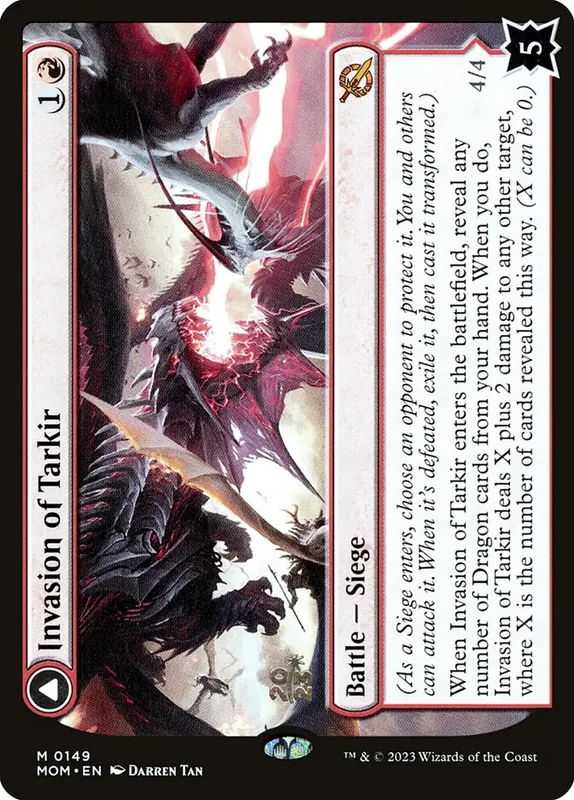 Invasion of Tarkir // Defiant Thundermaw [March of the Machine Promos]