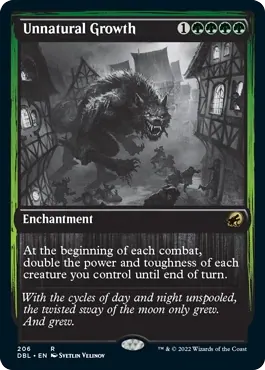 Unnatural Growth [Innistrad: Double Feature]
