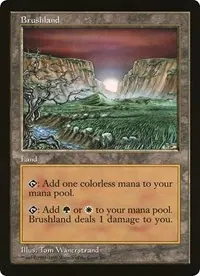 Brushland (Oversized) [Oversize Cards]