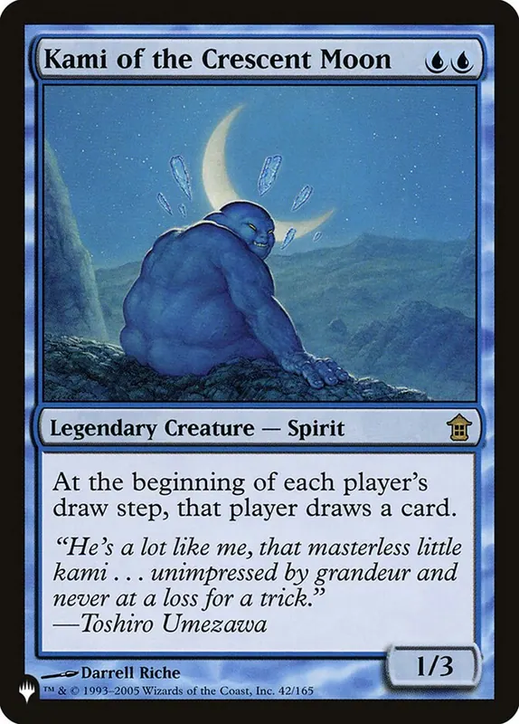 Kami of the Crescent Moon [The List]