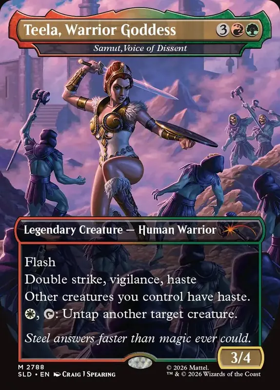 Samut, Voice of Dissent [Secret Lair Drop]