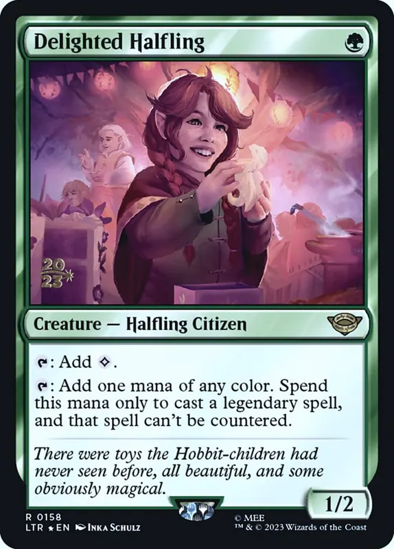 Delighted Halfling [Tales of Middle-earth Promos]