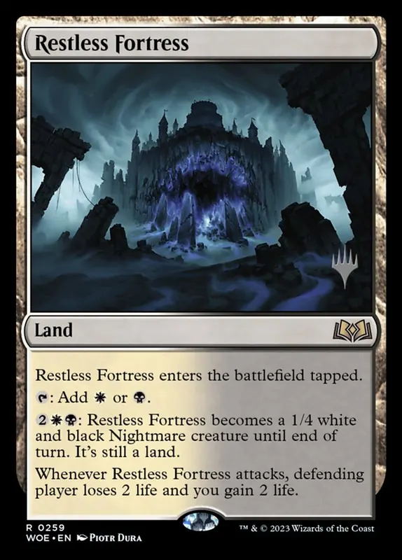 Restless Fortress [Wilds of Eldraine Promos]
