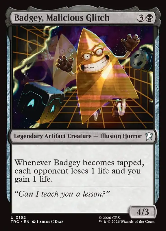 Badgey, Malicious Glitch [Star Trek Commander]