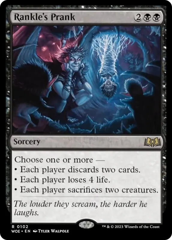 Rankle's Prank [Wilds of Eldraine] - Español