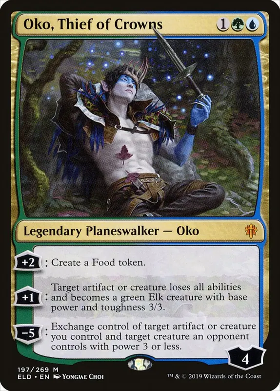 Oko, Thief of Crowns - Español [Throne of Eldraine]