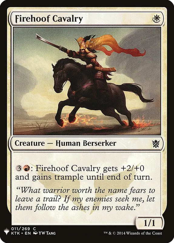 Firehoof Cavalry [The List]