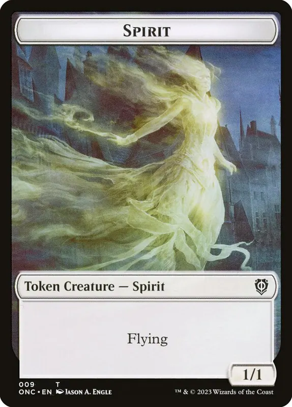 Spirit [Phyrexia: All Will Be One Commander Tokens]