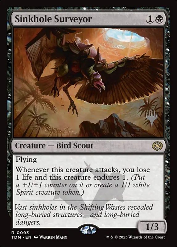 Sinkhole Surveyor [Tarkir: Dragonstorm Promos]