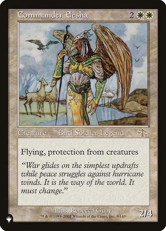Commander Eesha [The List]