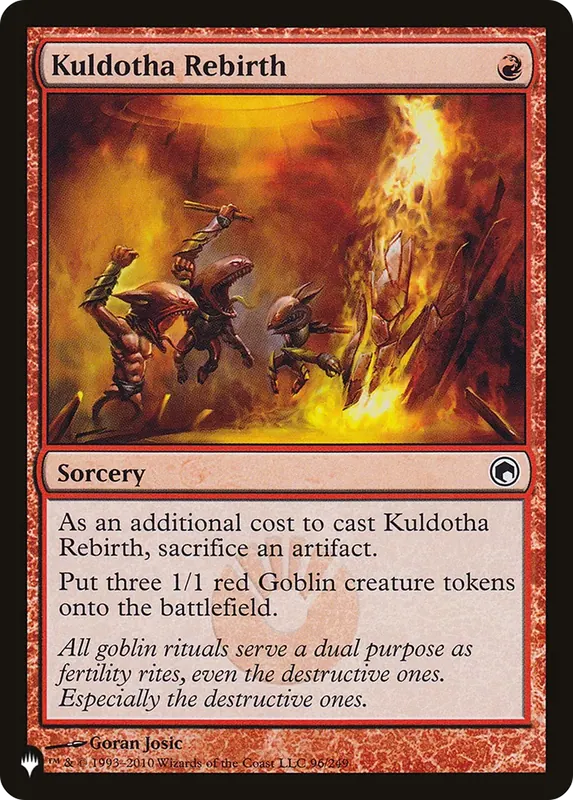Kuldotha Rebirth [The List]