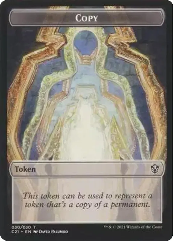 Copy // Land Mine Double-Sided Token [Secret Lair Drop Series]