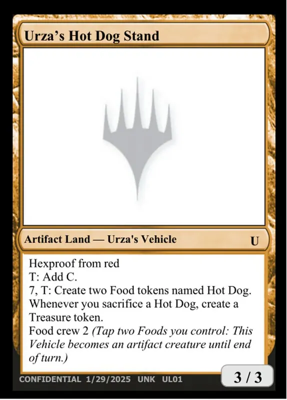 Urza's Hot Dog Stand [Unknown Event]