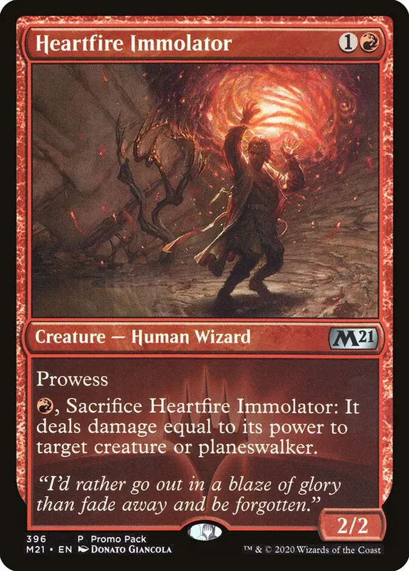 Heartfire Immolator [Core Set 2021]