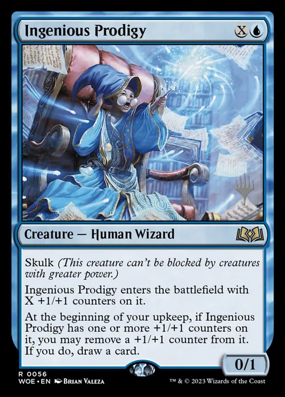 Ingenious Prodigy [Wilds of Eldraine Promos]