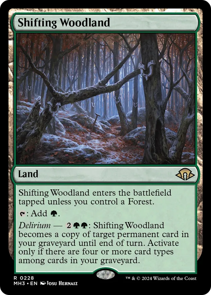 Shifting Woodland - Español [Modern Horizons 3]