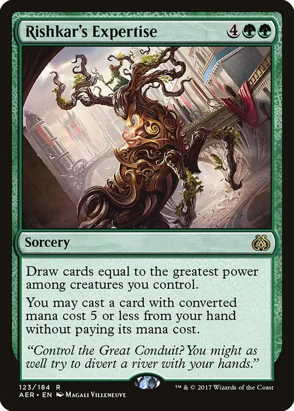 Rishkar's Expertise [Aether Revolt] - Español