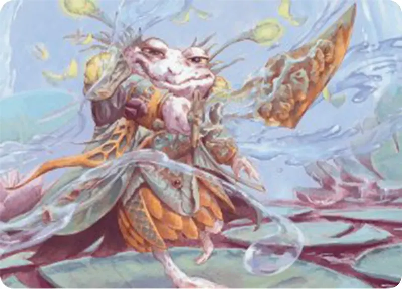 Glarb, Calamity's Augur Art Card [Bloomburrow Art Series]