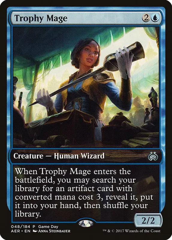 Trophy Mage (Game Day) - Español [Aether Revolt Promos]