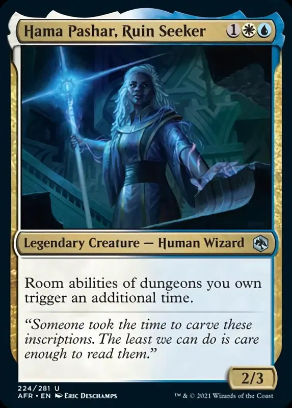 Hama Pashar, Ruin Seeker [Dungeons & Dragons: Adventures in the Forgotten Realms]