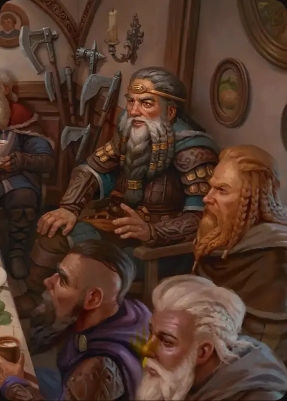Thorin, King of Durin's Folk // Thorin, King of Durin's Folk [The Hobbit Eternal Art Series]