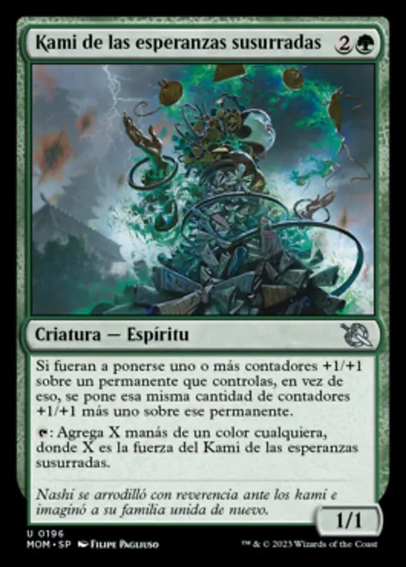 Kami of Whispered Hopes [March of the Machine] - Español