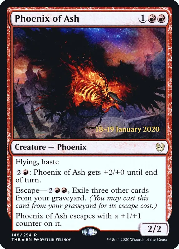 Phoenix of Ash [Theros Beyond Death Promos]