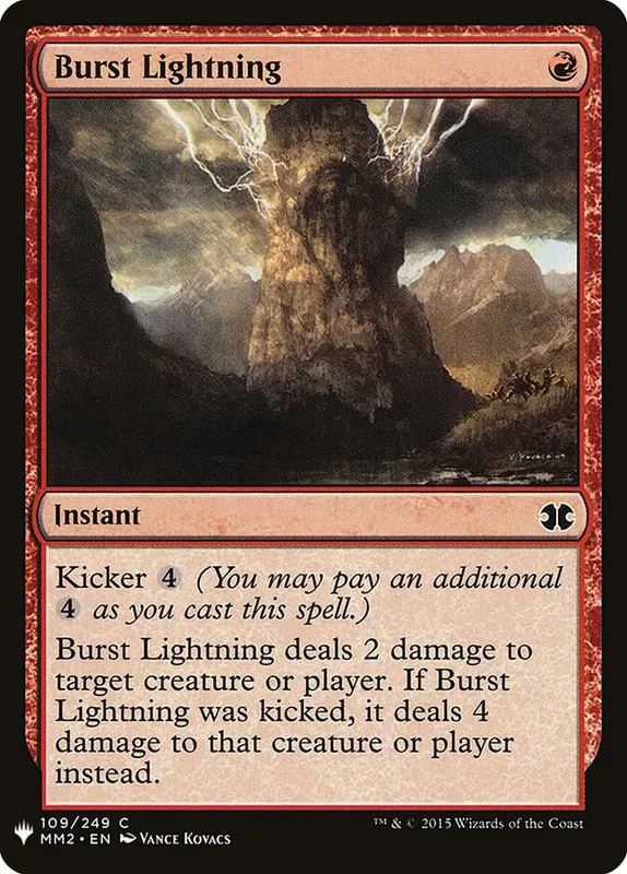 Burst Lightning [The List]