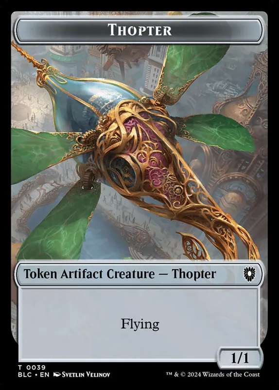 Thopter [Bloomburrow Commander Tokens]