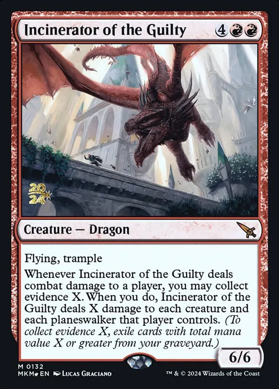 Incinerator of the Guilty [Murders at Karlov Manor Promos]
