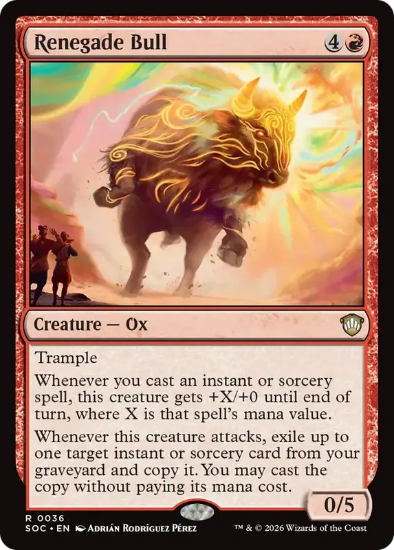Renegade Bull [Secrets of Strixhaven Commander]