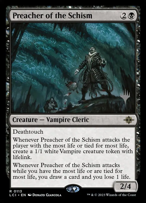 Preacher of the Schism [The Lost Caverns of Ixalan Promos]