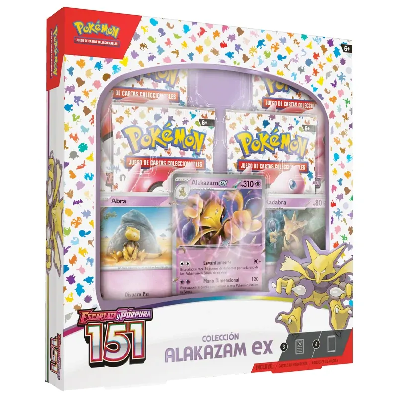 Pokémon Alakazam Ex – Scarlet & Violet – 151 – Español