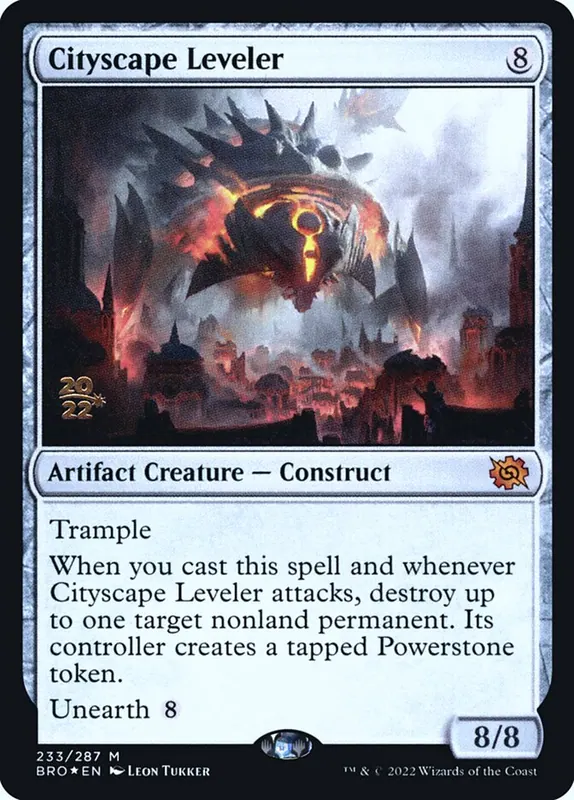Cityscape Leveler [The Brothers' War Promos]