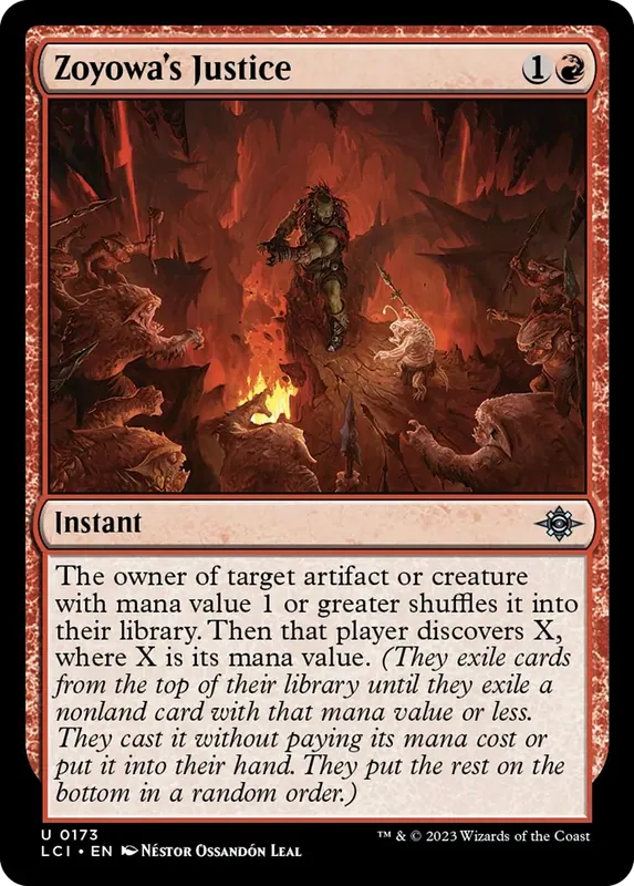 Zoyowa's Justice [The Lost Caverns of Ixalan]