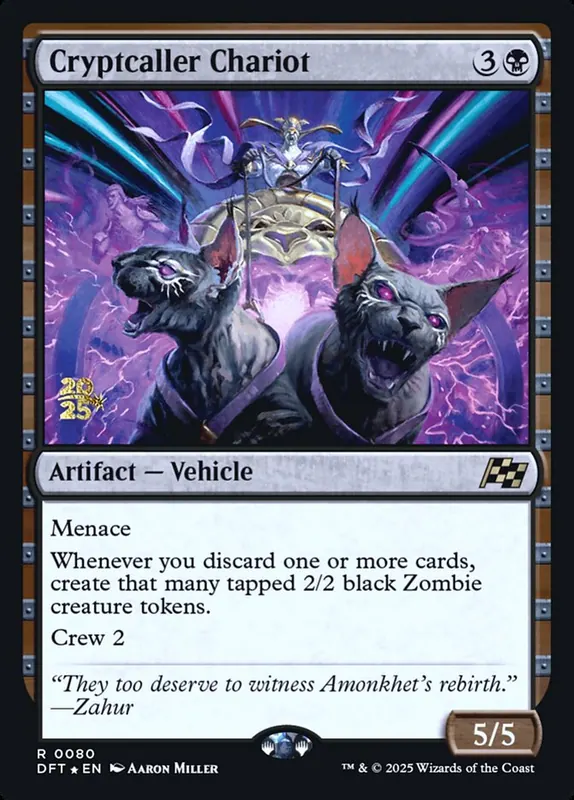 Cryptcaller Chariot [Aetherdrift Promos]