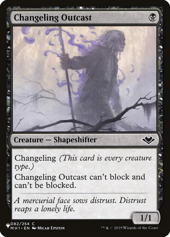 Changeling Outcast [The List]
