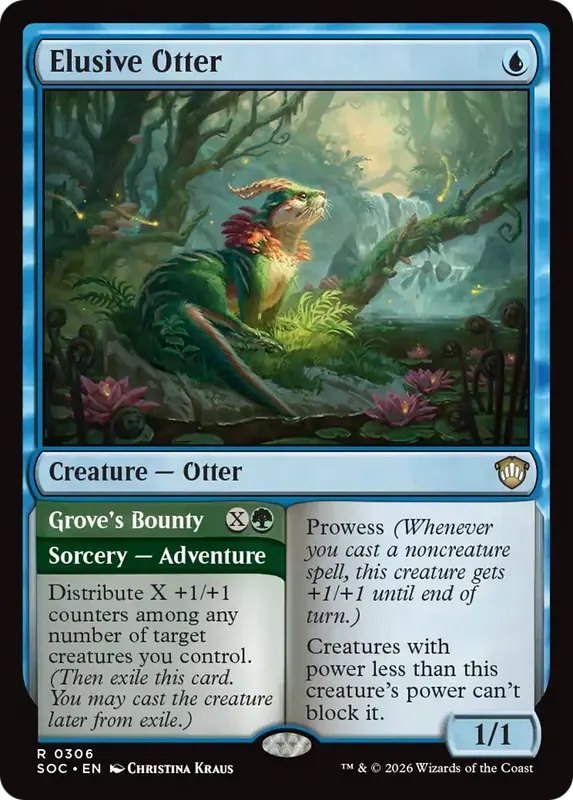 Elusive Otter [Secrets of Strixhaven Commander]