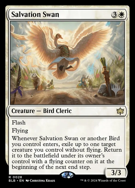 Salvation Swan [Bloomburrow Promos]