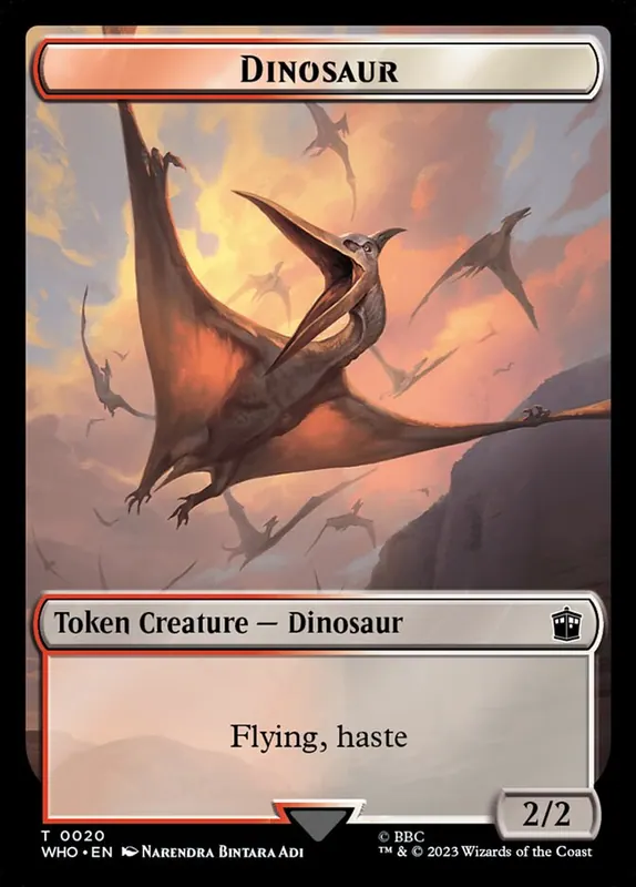 Dinosaur [Doctor Who Tokens]