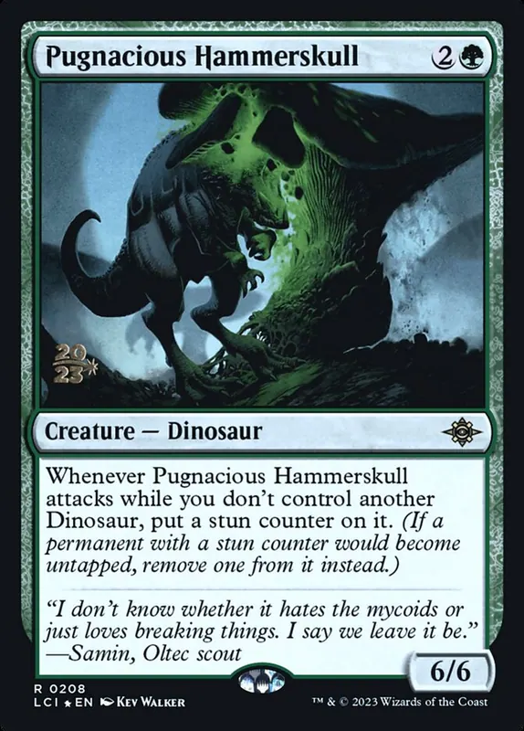 Pugnacious Hammerskull [The Lost Caverns of Ixalan Promos]
