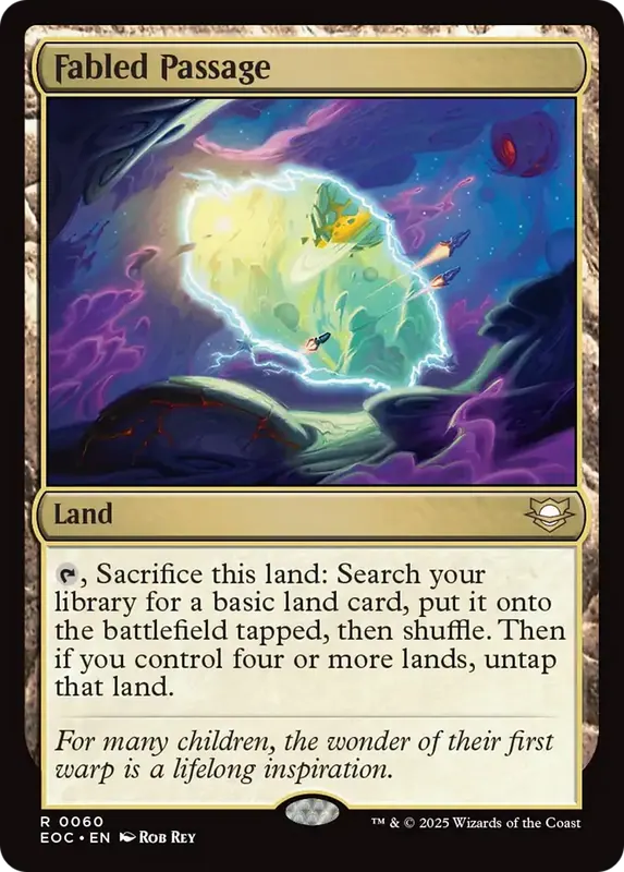 Fabled Passage [Edge of Eternities Commander]